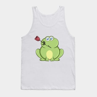 Frog with Flower Tank Top